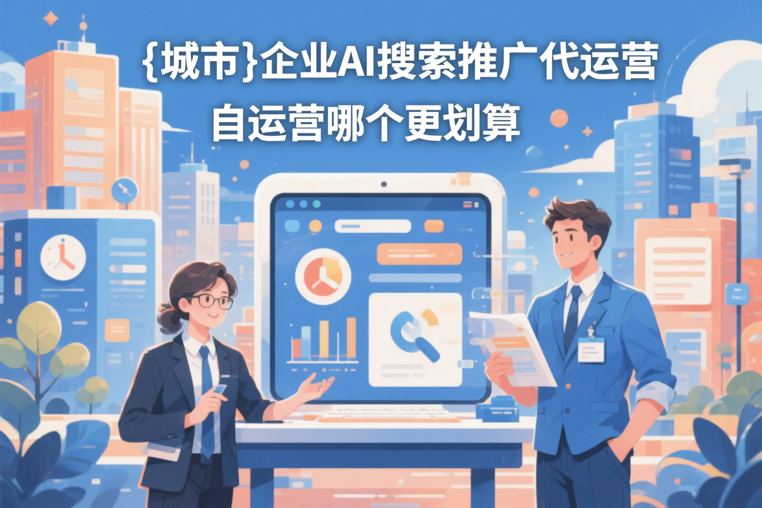 湛江企业AI搜索推广代运营和自运营哪个更划算