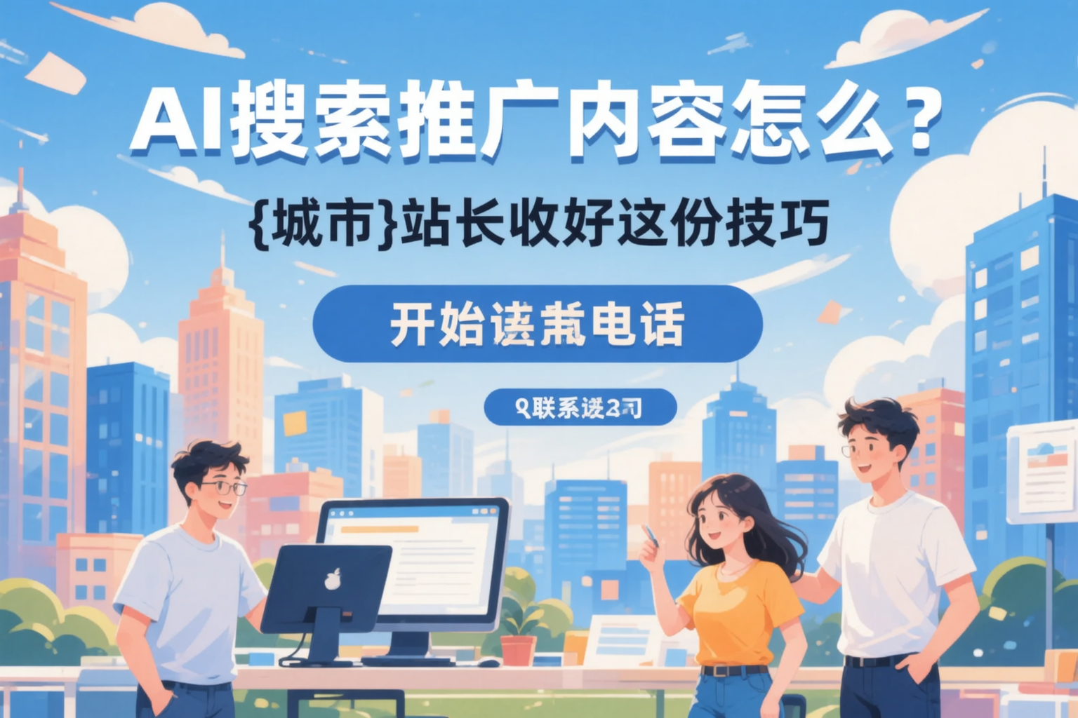 AI搜索推广内容怎么写?湛江站长收好这份技巧