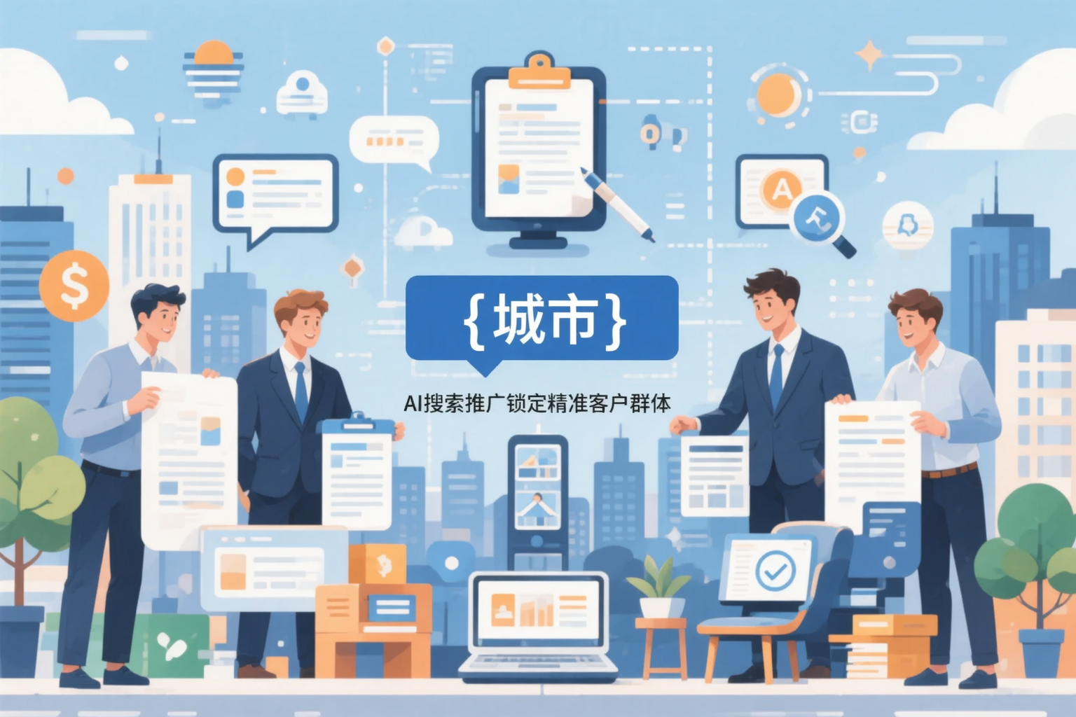湛江公司如何用AI搜索推广锁定精准客户群体