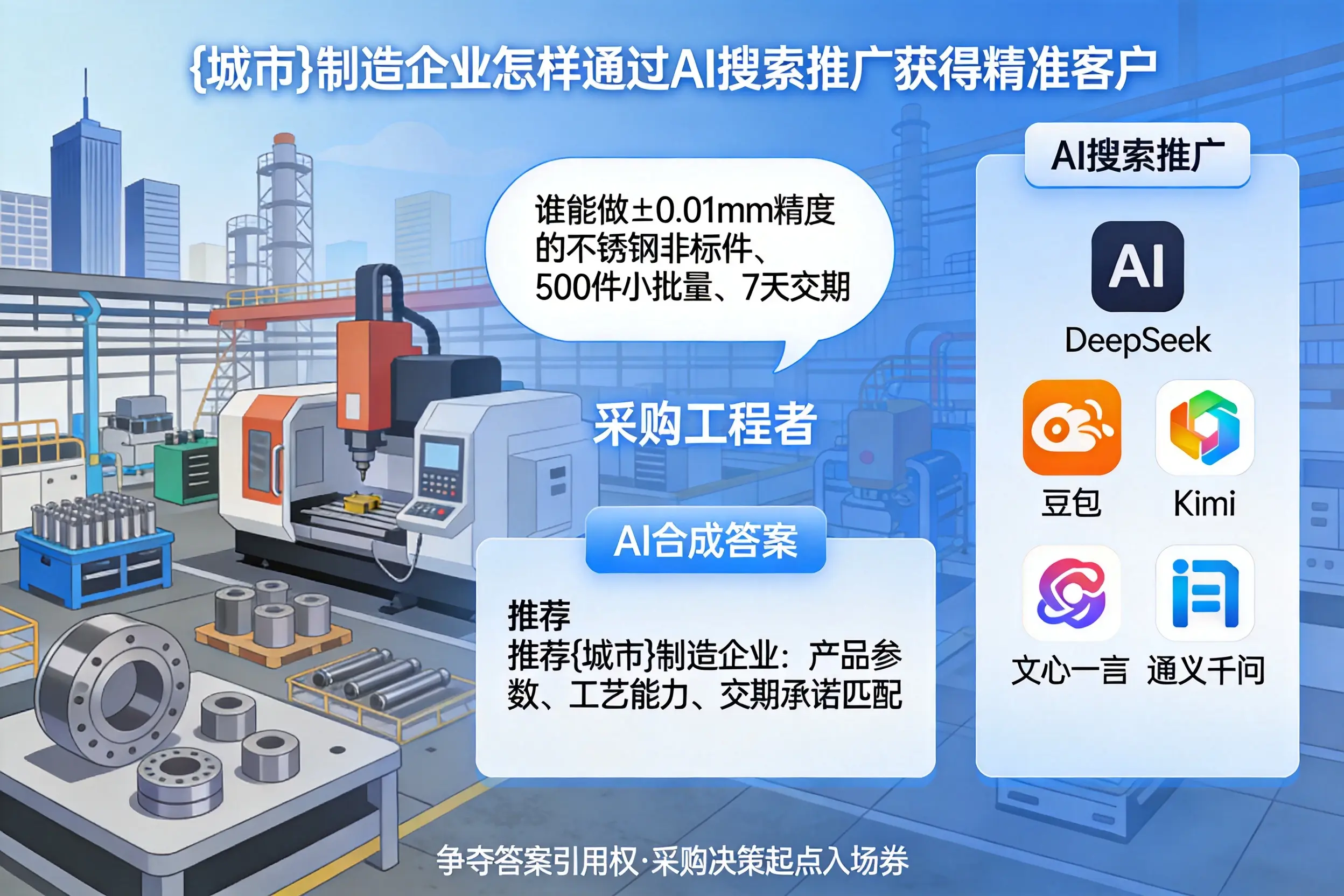 湛江制造企业怎样通过AI搜索推广获得精准客户