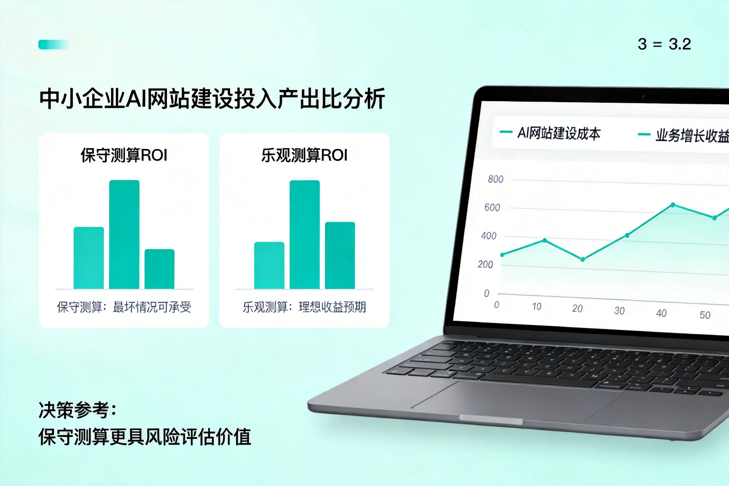 湛江中小企业AI网站建设投入产出比怎么算？先看这份分析